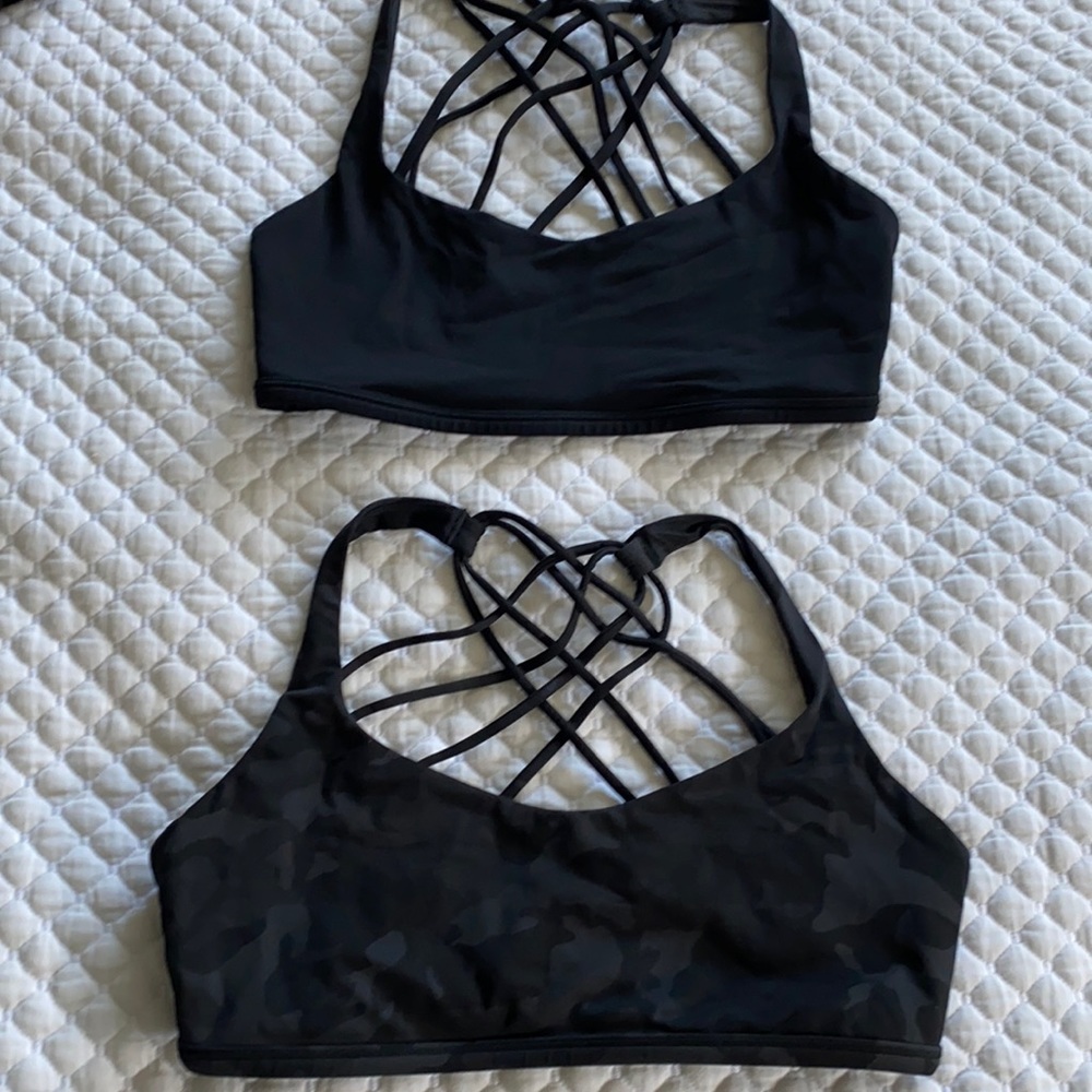 Set of Lululemon sports bras
